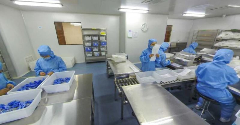 Mesh Hold Cement Container in Spine Surgery Used