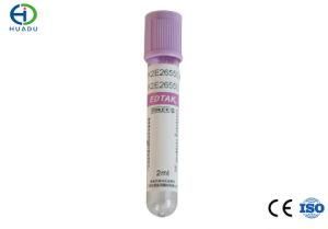 Disposable Purple Cap Vacuum Vacuum Blood Collection Tube EDTA K2/K3