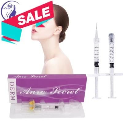High Quality Hot Sale Facial Lips Injectable 2ml Gel Hyaluronic Acid Dermal Filler
