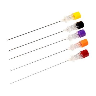 Disposable Anesthesia Spinal Needle Quincke/Pencil Point/Introducer