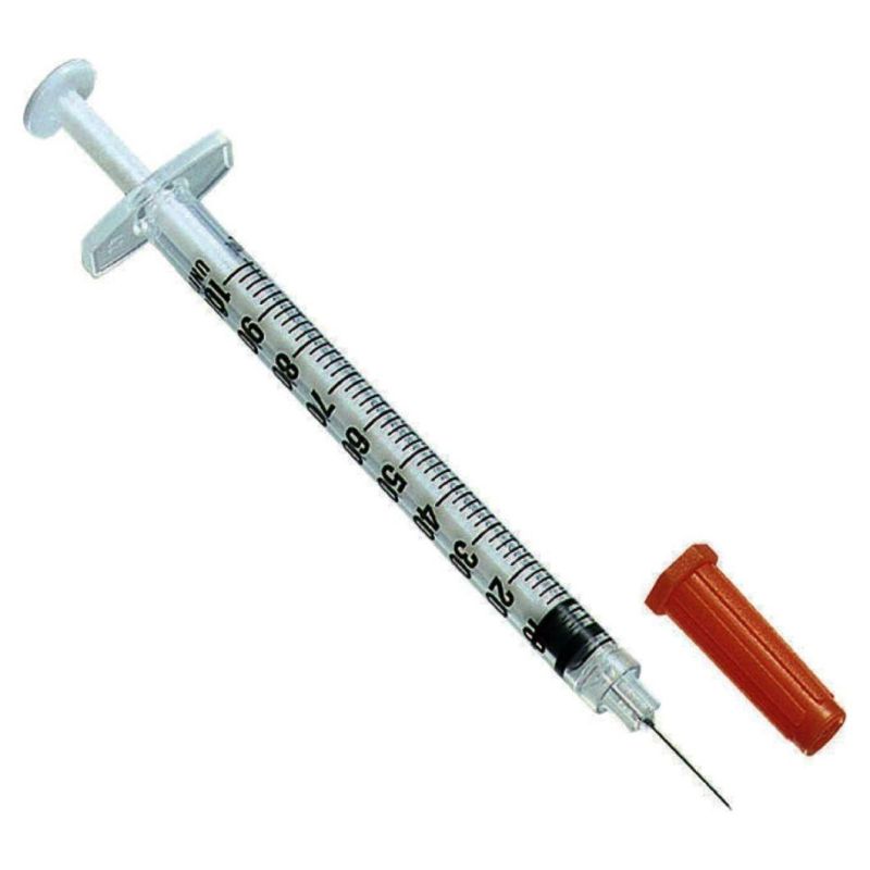 Insulin Syringes 0.5ml 1ml Factory 29g or 30g with Factory Price