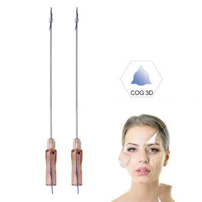 Cog 3D 4D Thread Blunt L Needle Type Pdo Threads Buttock Face Lift