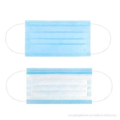 3ply Non-Woven Disposable Protective Face Mask with Earloop