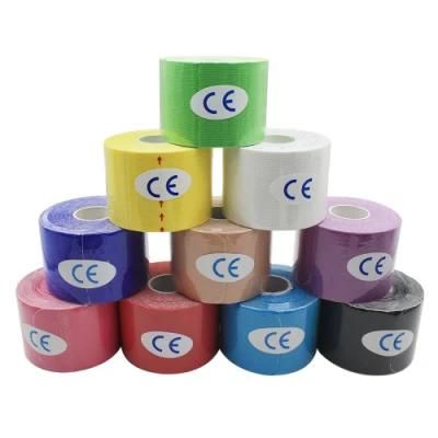 Wholesale Multi Color Sports Muscle Kinesiology Tape Waterproof Kinesiology Tape Precut