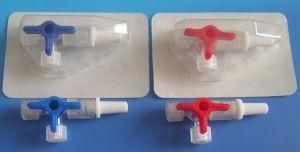 Medical Plastic Disposable Three Way Stopcock/3 Way Stopcock CE Approved
