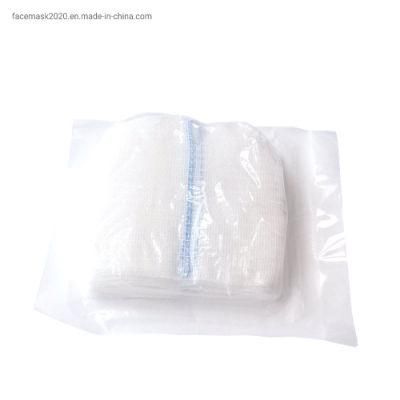White Paper Packed Sterile 10cm*10cm Gauze Swab