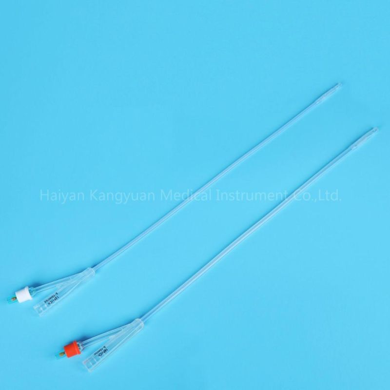 CE FDA ISO Approval Suprapubic Silicone Foley Catheter
