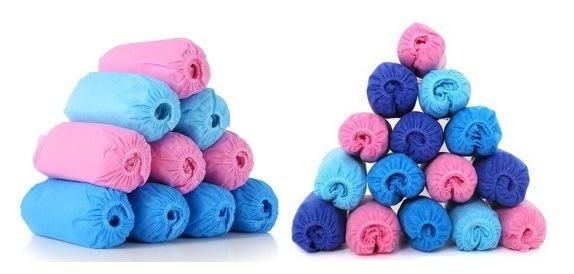 Factory Made Colorful Best Quality Anti-Slip PP Mon-Woven Fabric Shoe Cover
