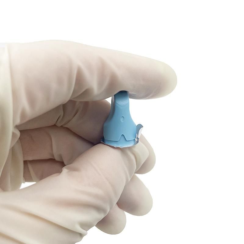 Disposable Protective Cap Dual Cap System Stopper for Hemodialysis Catheter