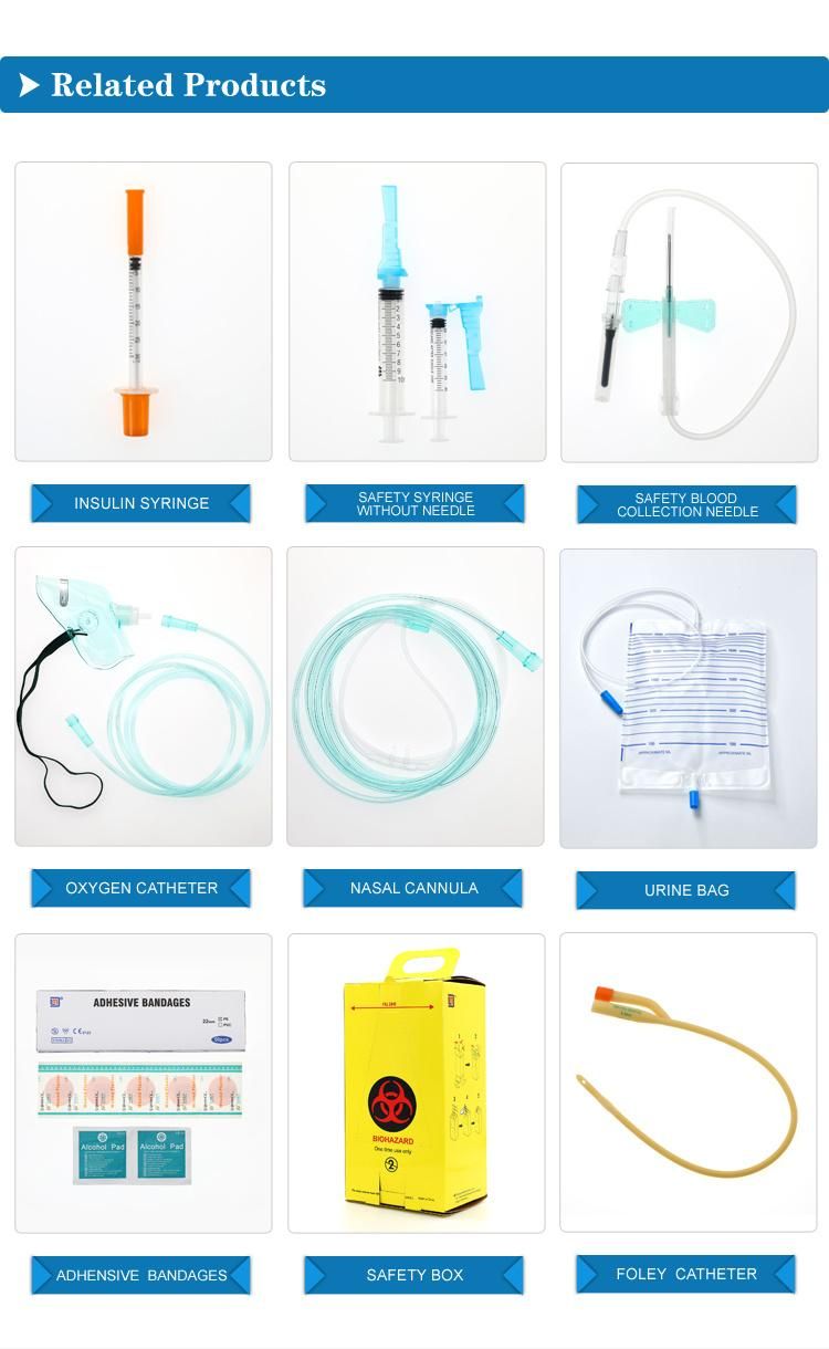 1ml Disposable Syringe Luer Slip with Needle Professional Manufacture with FDA 510K CE&ISO Improved for Vaccine Stock Products and Fast Delivery