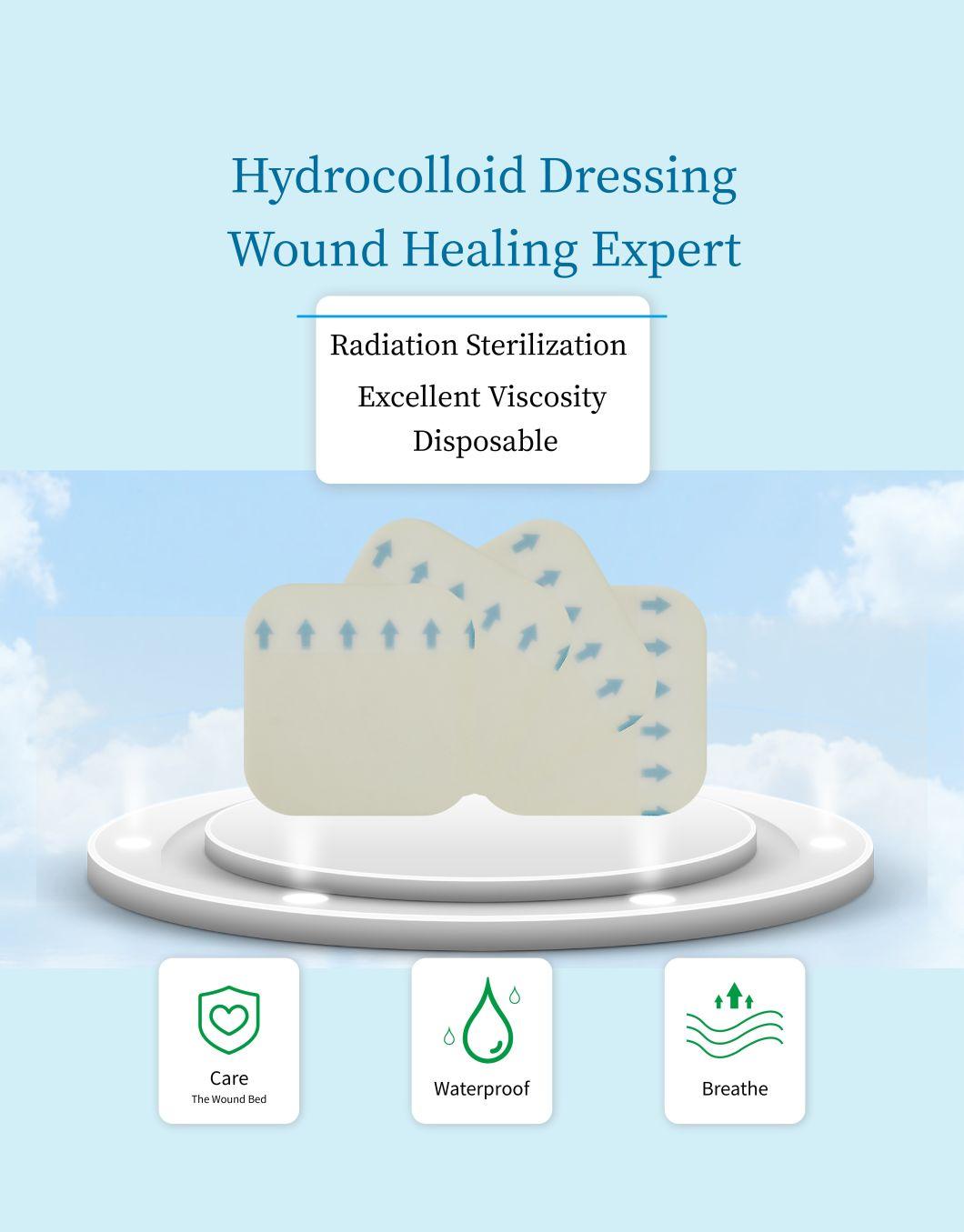 Material Hydrocolloid Dressing China Supplier Long Sticking Wound