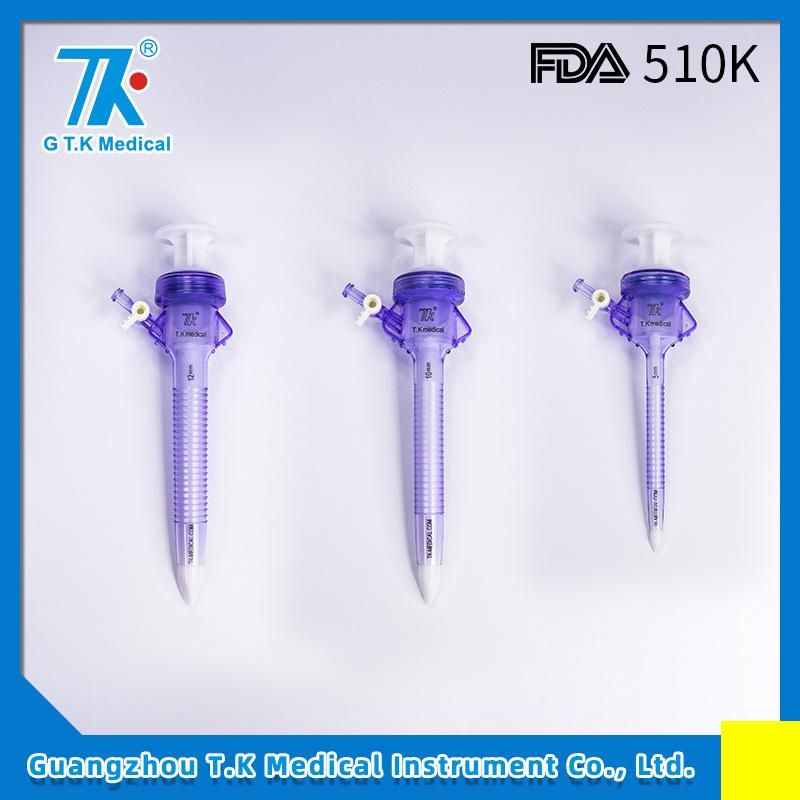 Single Use Bladed Trocars 5mm for Laparoscopic Surgery