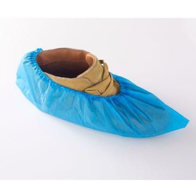 Blue or White Color Nonwoven Disposable PP Shoe Covers Factory Supplier