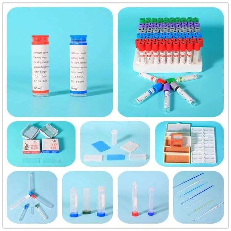 1ml 2ml 5ml 10ml Laboratory Sampling Purple Cap of Pet Glass