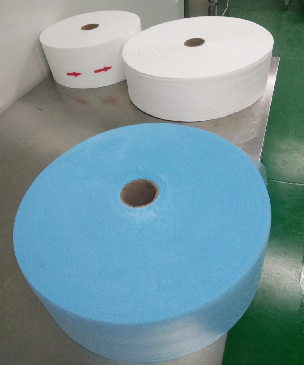 Non-Woven Disposable Protective Face Mask Green Color