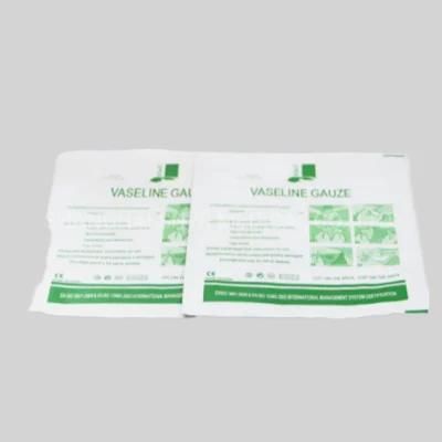 CE&ISO Certificate Medical Disposable Single Package Sterile Vaseline Gauze