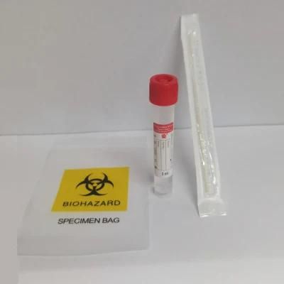 Medical Supply Disposable Inactivated Virus Specimen Collection Tube Nasal Oral Swab Vtm Sampling Kit