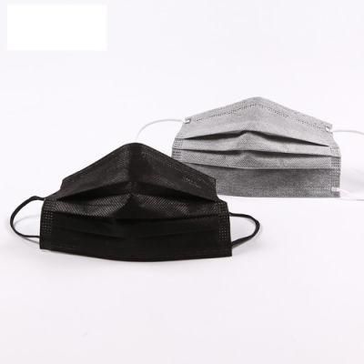 3 Ply 50 Packed Sanitary Breathable Sterile Nonwoven Fabric Made Medical Disposable Face Mask for Adults
