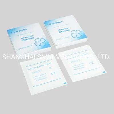 Medical Disposable Absorbent Sterile Gauze Swab with/Without X Ray