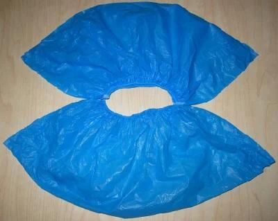 CPE Waterproof Nonwoven Plastic Shoe Cover with CE En13795 Certification