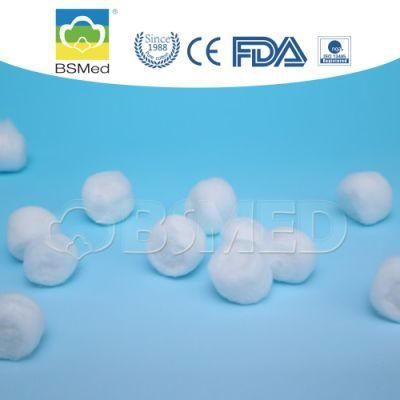 100% Cotton Naturally Softness and Absorbent Cotton Ball