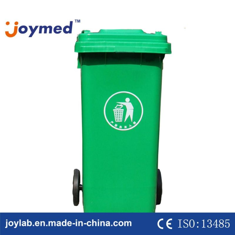 120L Medical Trash Can Garbage Bins Waste Bin with Wheels