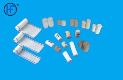Mdr CE Approved Cotton Hemostasis Elastic Crepe Bandage with Fastening Clips for All People