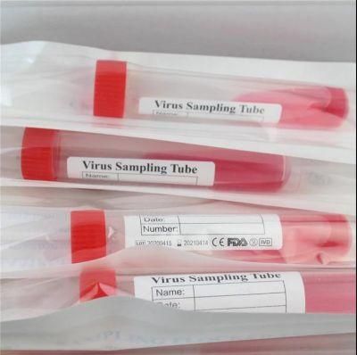 Analysis Sample Collection Swab Kit /Vtm Transport Medium Tube Kit with Swab
