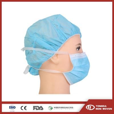 Pleated PP Disposable Face Mask with Tie on