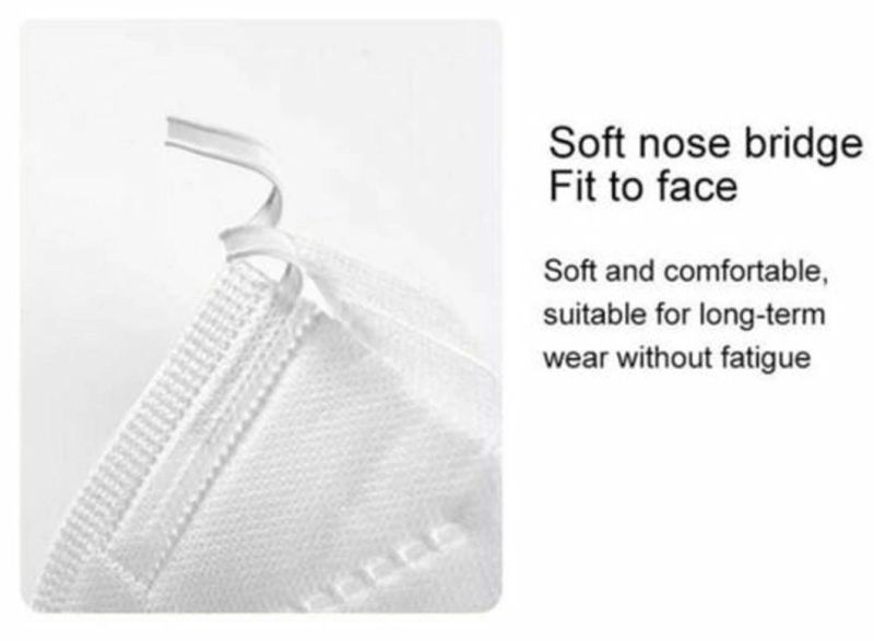 Factory Supply Disposable Face Mask SMS Earloop Kn95 Ce Certified Disposable Face