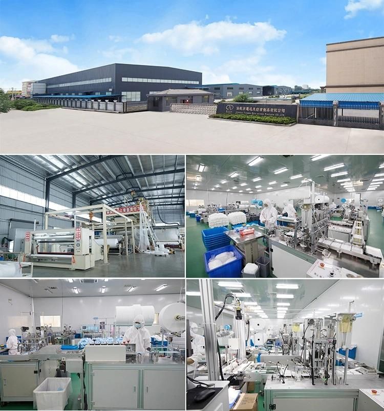 3 Ply Non Woven Hygienic High Quality Air Pollution Sterile Customized Medical Disposable Earloop Sanitary Mask