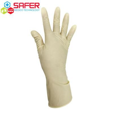 Surgical Safety Medical Disposable Latex Gloves Powdered
