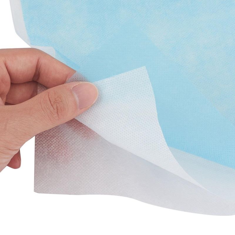 Medical Mask Fabric Wholesale Customized 100% Polypropylene Spunlace Black White Melt-Blown Non Woven Fabric of Medical Mask Bfe Vfe Pfe 99