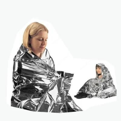 Customized Office All Age Waterproof Aluminum Foil Isothermal Emergency Balnekt Survial Tent Blanket