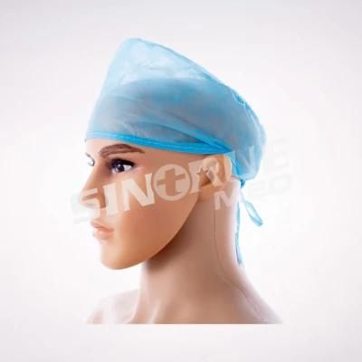 20g 25g 30g 40g 61X14cm Disposable Non-Woven PP Doctor Cap