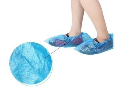 Disposable High Quality Lightweight CPE/PE Plastic Waterproof Shoe Cover