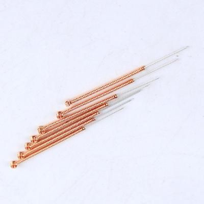 Trade and Quality Assurance CE Approval Disposable Sterile Copper Handle Aluminum Foil Packing Acupuncture Needles
