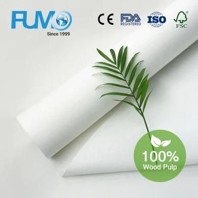 Smooth Paper, ISO13485 One Roll/Polybag 9/12/15rolls...Per Carton. Disposable Sheet Crepe Paper Roll