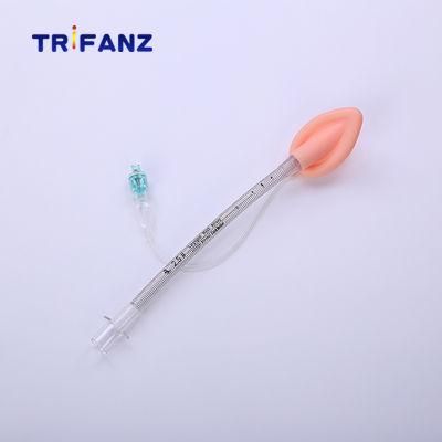 Disposable Silicone Reinforced Laryngeal Mask Airway with Factory Price