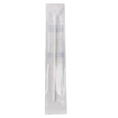 Fast Shipping Sterile Nasopharyngeal Nasal Flock Swab with Plastic Stick