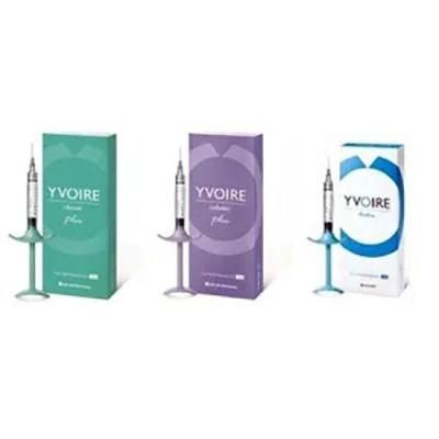 Korea Hot Selling Yvoire Face Augmentation Injection 1.1ml Classic Volume Contour Resist Wrinkle Filler