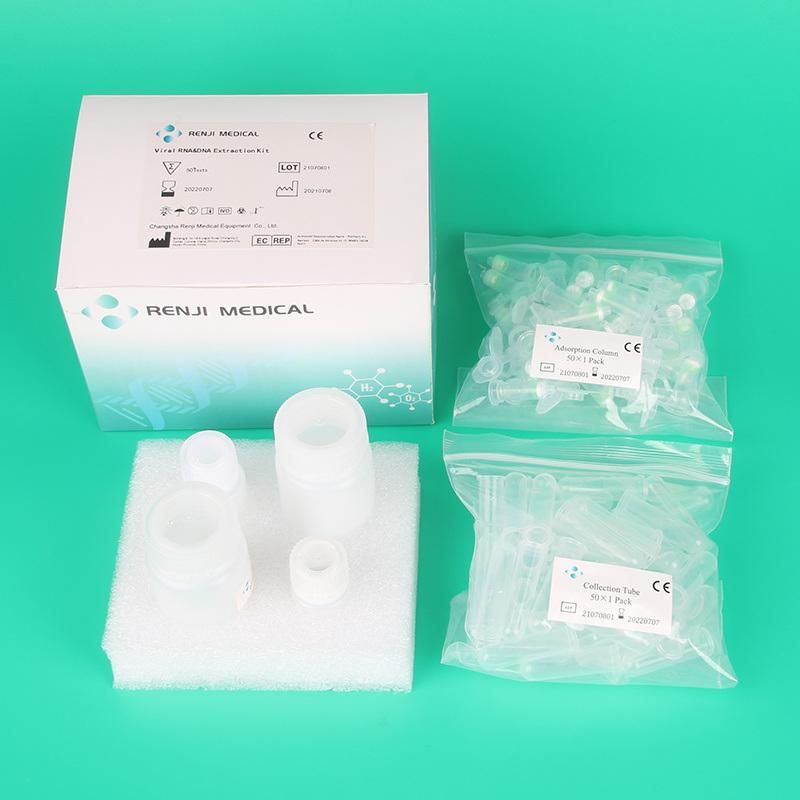 Viral Rna DNA Extraction Kit Magnetic Beads Spin Column Method PCR Rna DNA Purification Kits Dianostic Kit