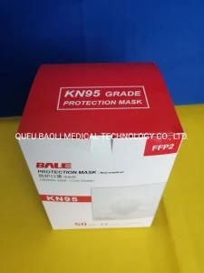 in Stock Ce Certified FFP2 Mascarilla KN95 Mask Disposable Protective Mask Bsi Nb2797 Certificated KN95 Respirator Mask