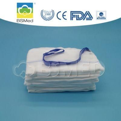 100%Cotton Absorbent Medical Gauze Lap Sponge with Ce Certificate
