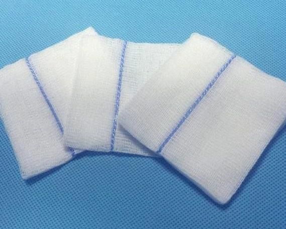 100% Cotton Gauze Swab (Sterile Available) Medical Disposable Consumables Size 3X3