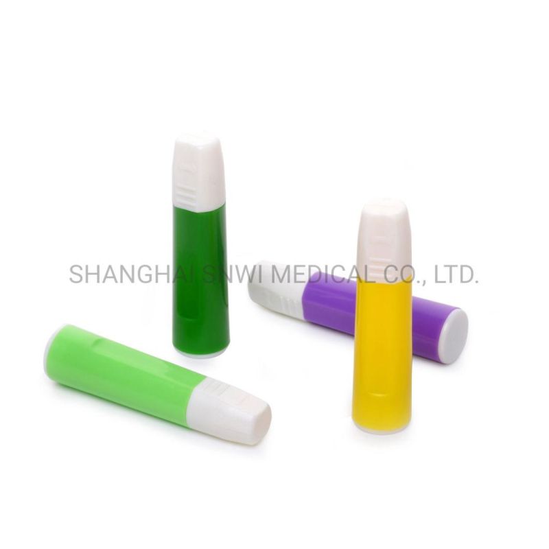 CE&ISO Certificate Medical Disposable Blood Lancet Panstic Twist Type