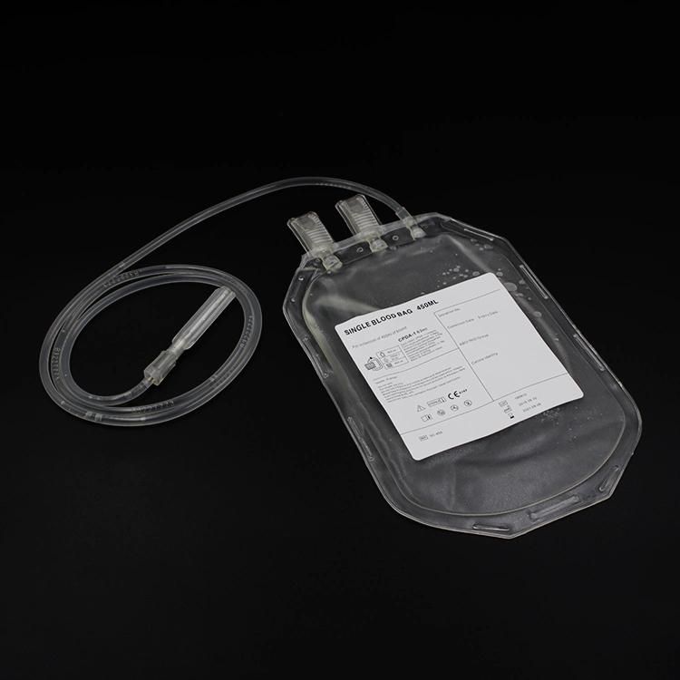 Disposable Sterile Collection Bag Blood Bags De-Leucocyte Plastic PVC CE High Pressure Steam Sterilization 2 Years Wego