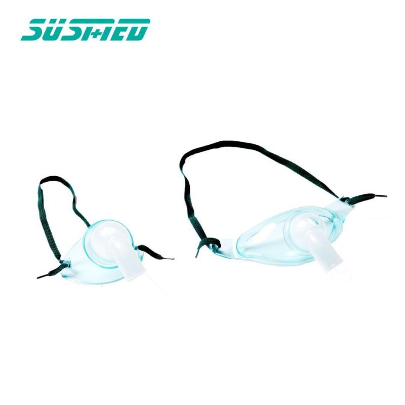 Medical PVC Oxygen Mask/Non Rebreathing Mask with Reservoir Bag