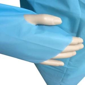 Popular Dark Green Non Woven Disposable Isolation Gown