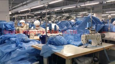 Disposable Reinforced Sterile Non-Woven Surgical Gown Pppe Gown